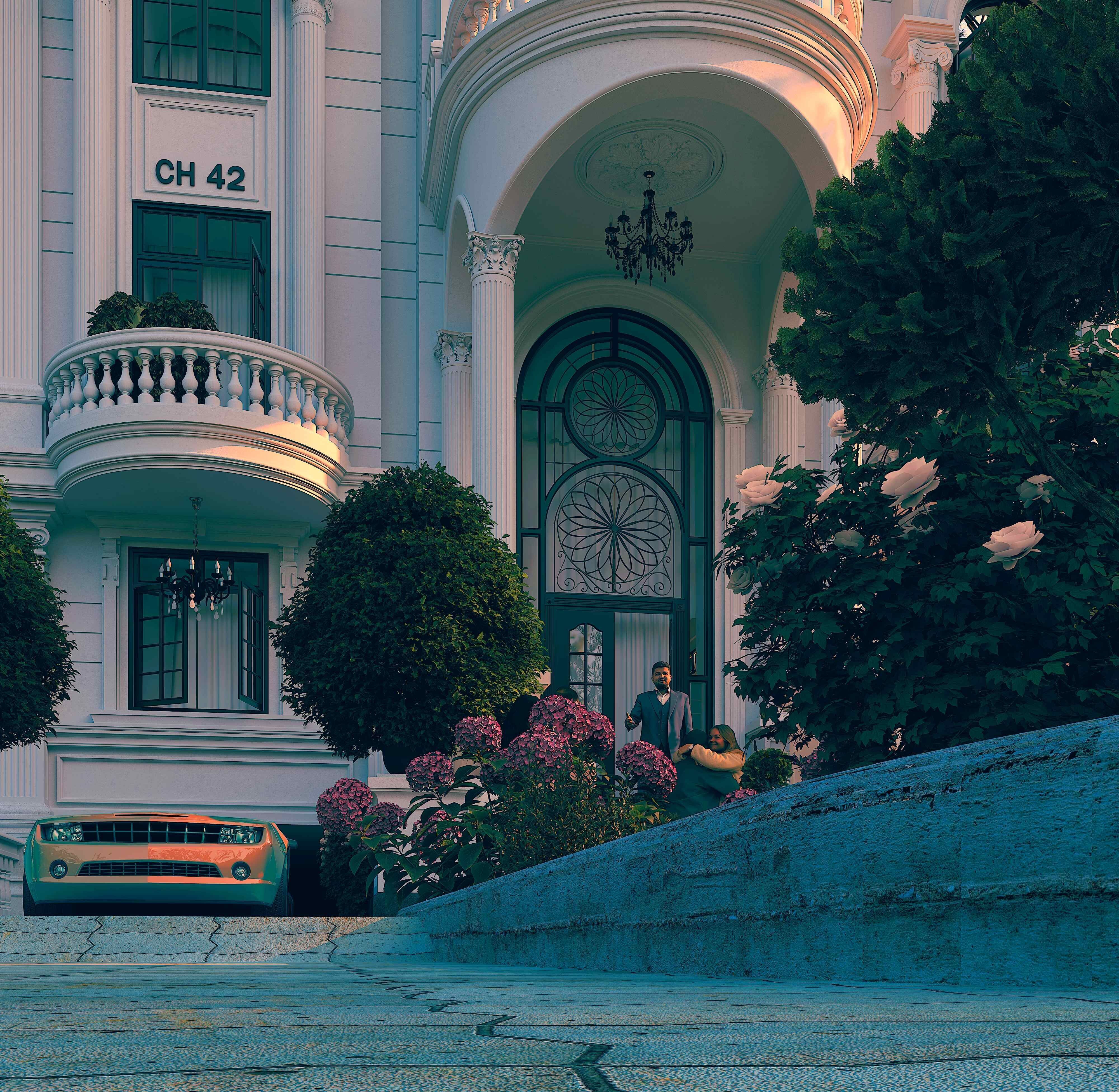 CH 42 SKETCHUP VRAY REALISTIC RENDER REFERENCE FILE 3D model_3