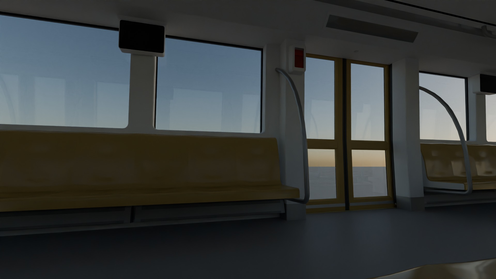 CAF Driverless Metro Low-poly 3D model_5