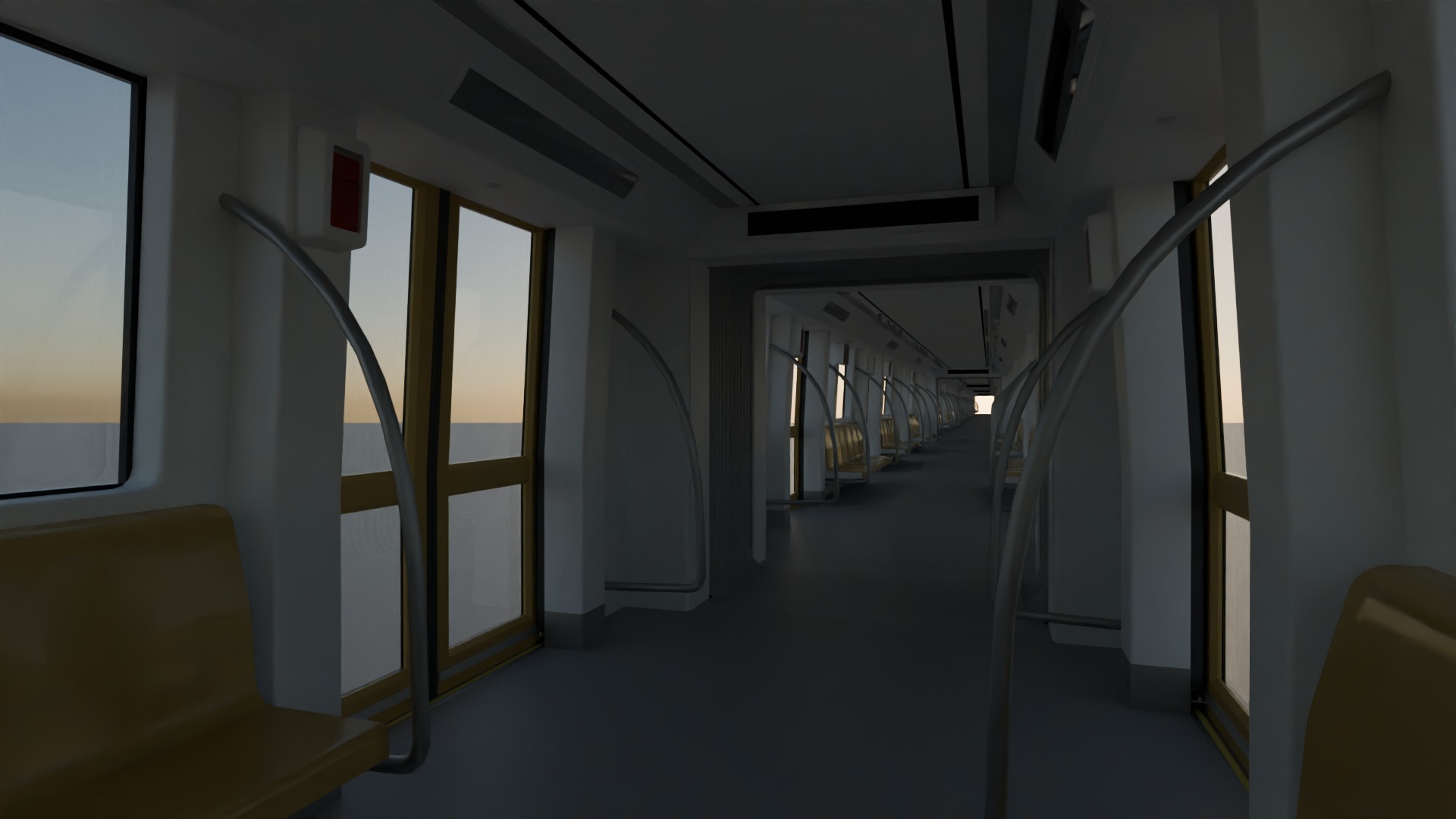 CAF Driverless Metro Low-poly 3D model_6