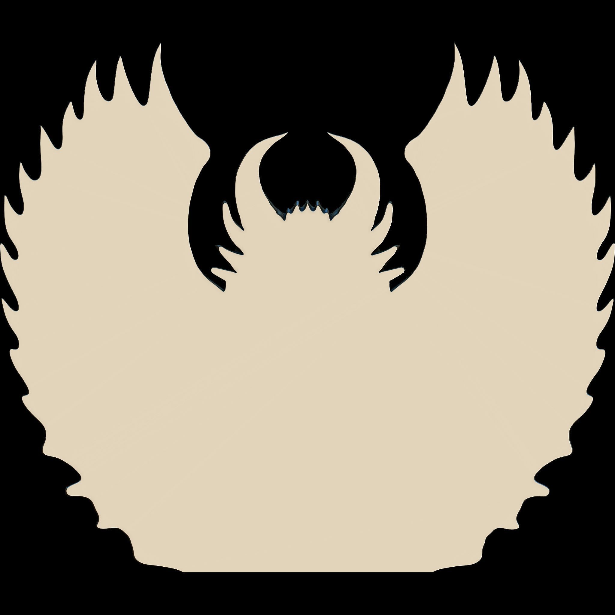 Dragon Head Relief No11 STL file for 3d Printing or CNC 3D print model_6