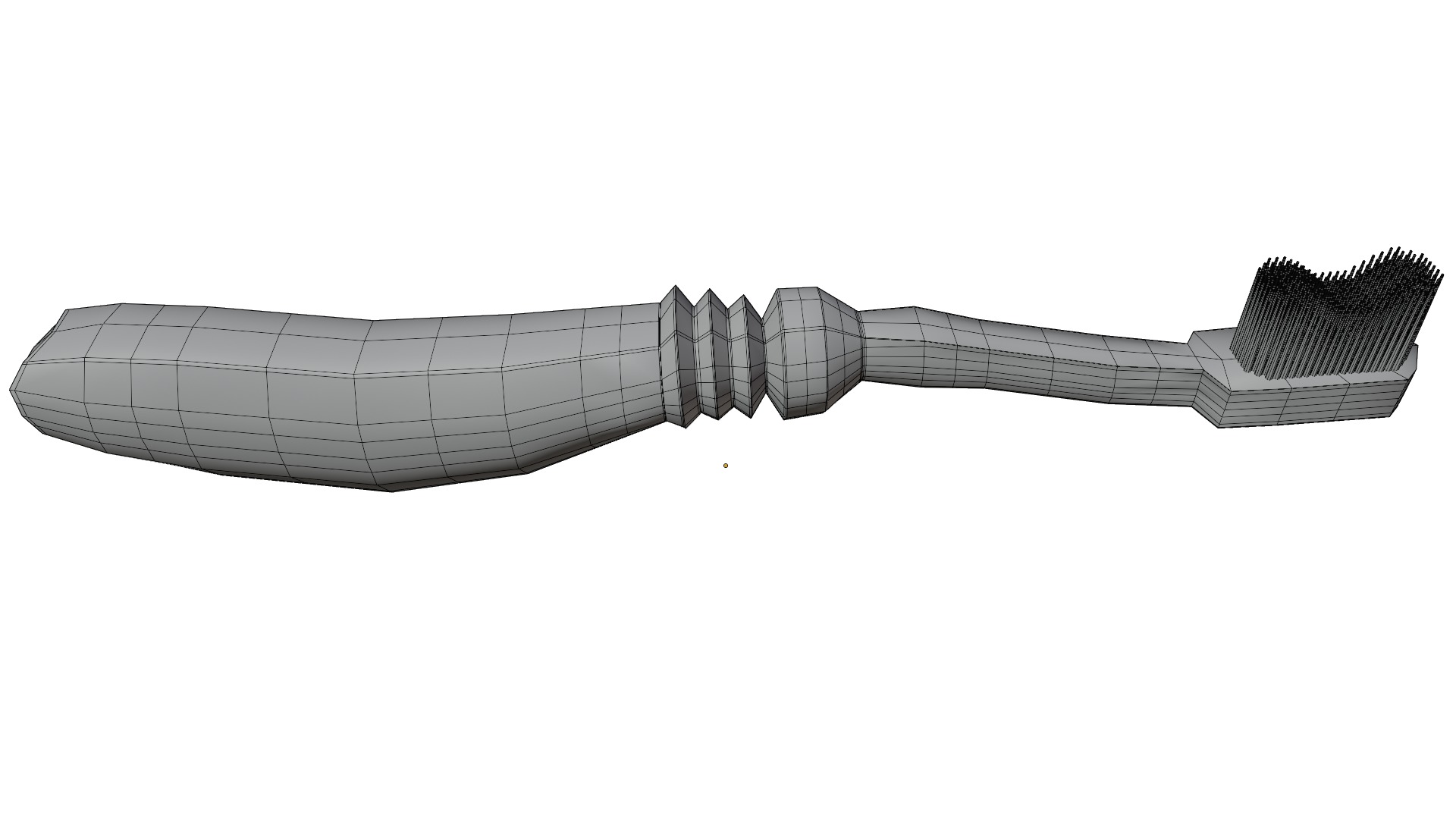 Tooth Brush Low-poly 3D model_10