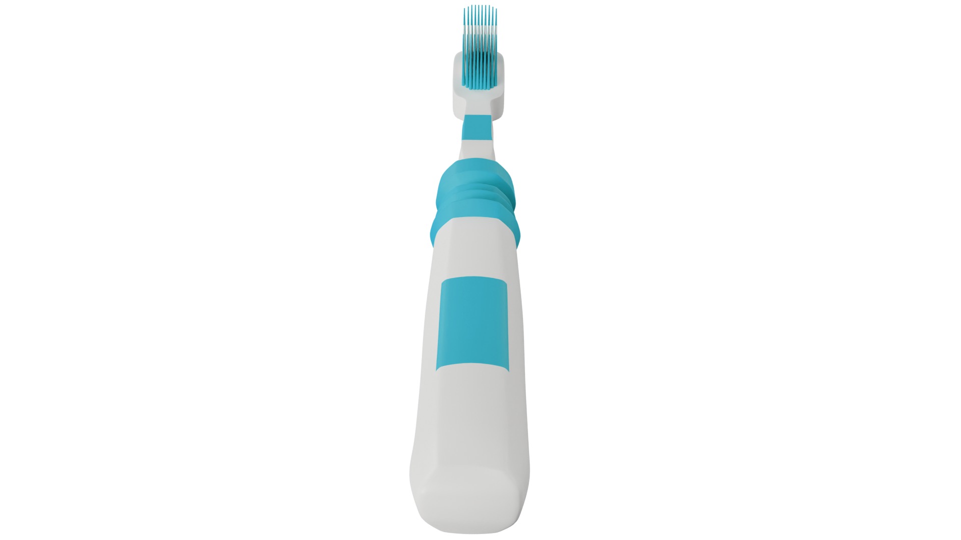 Tooth Brush Low-poly 3D model_7