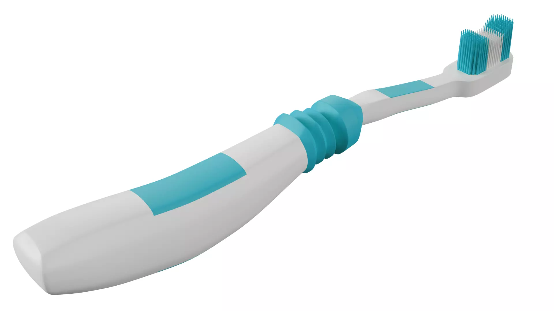 Tooth Brush Low-poly 3D model_0