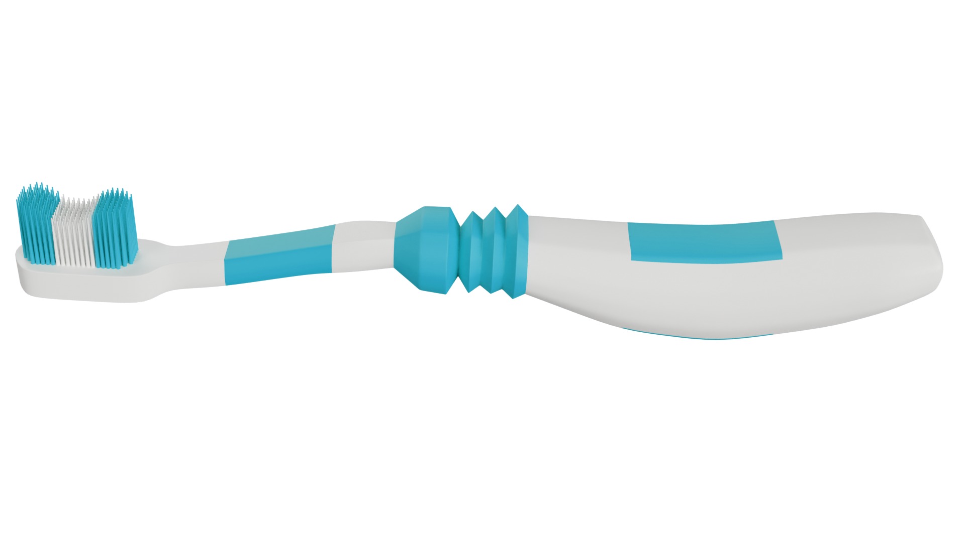 Tooth Brush Low-poly 3D model_5