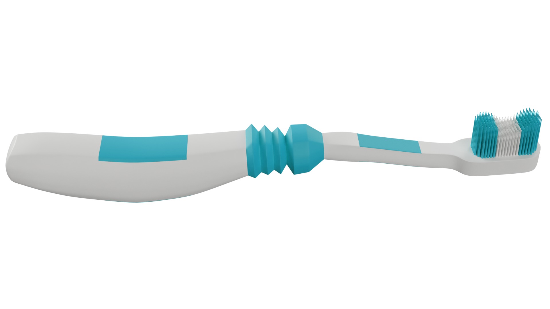 Tooth Brush Low-poly 3D model_1