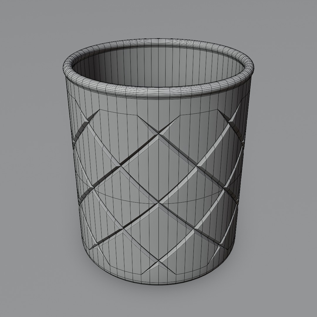 Premium design crystal glass 3D model 3D model_6