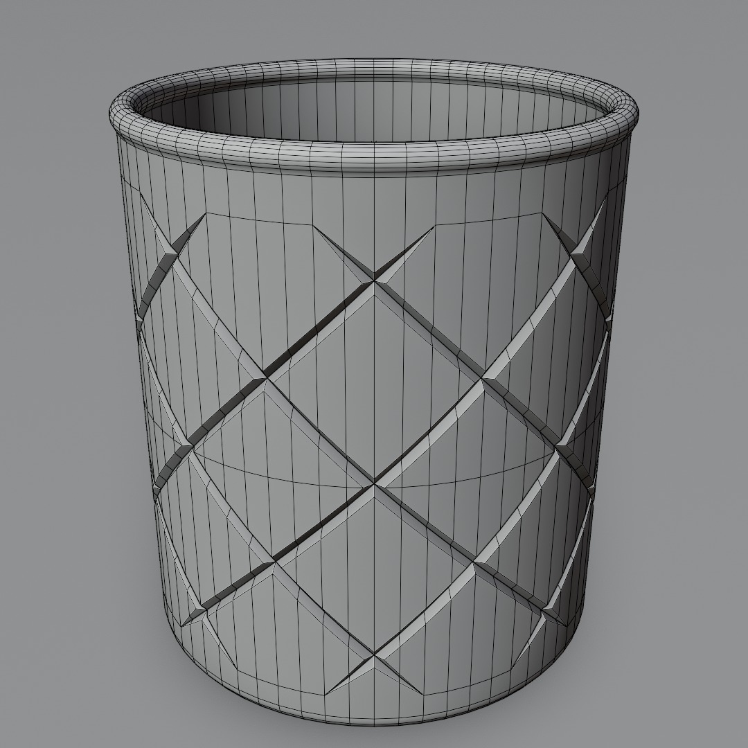 Premium design crystal glass 3D model 3D model_10