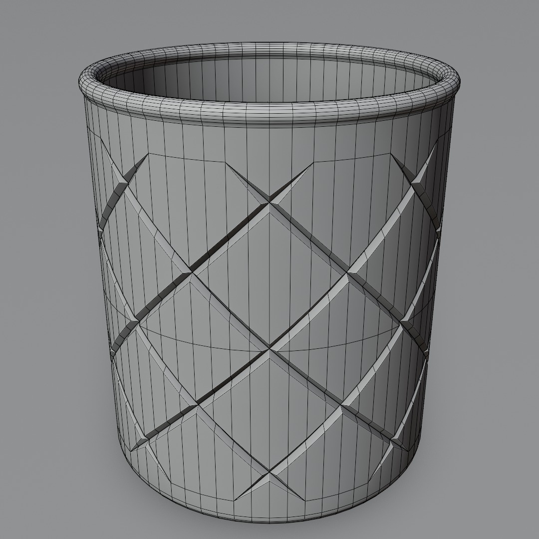 Premium design crystal glass 3D model 3D model_11