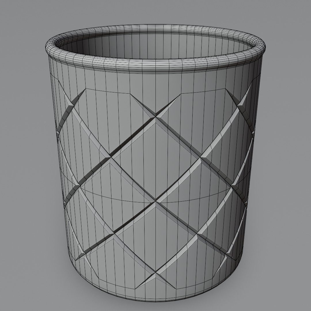 Premium design crystal glass 3D model 3D model_9