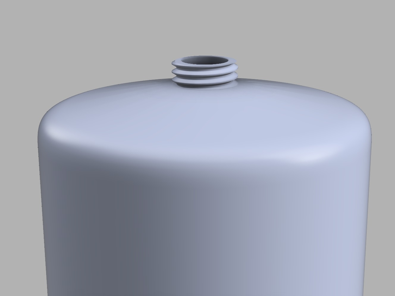 Resuable Shampoo bottle 3D print model_3