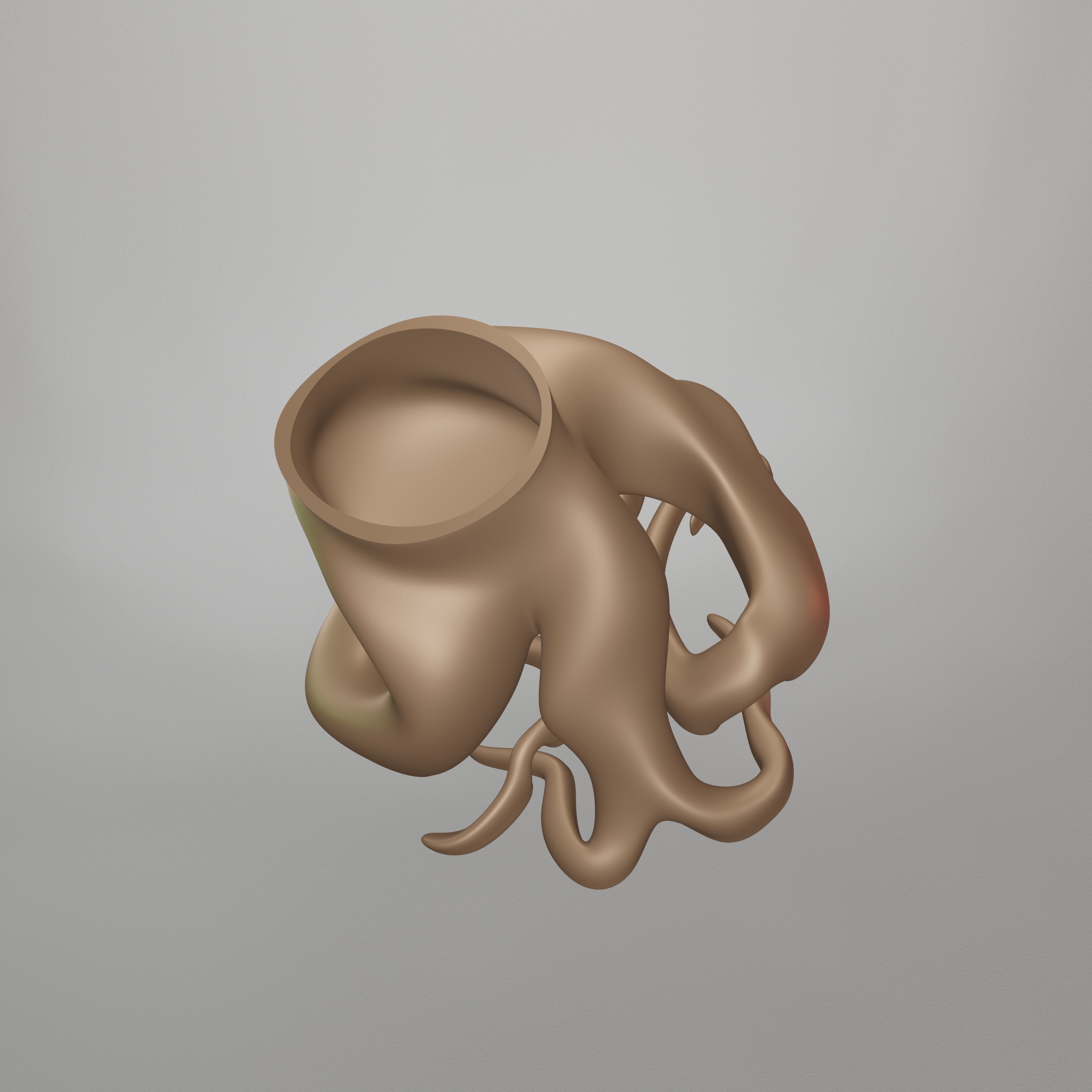 Root Desk Planter STL File - 098 3D print model_14