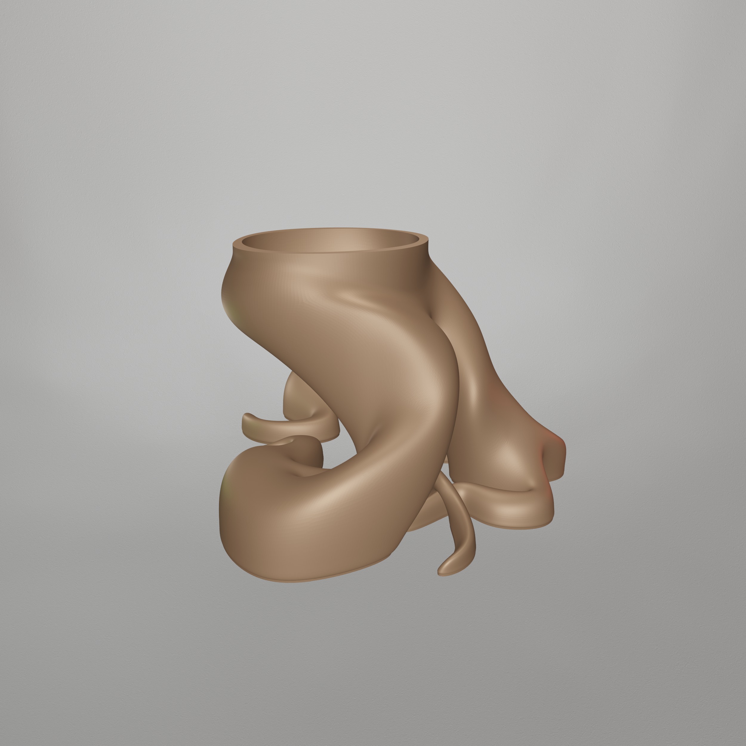 Root Desk Planter STL File - 098 3D print model_13