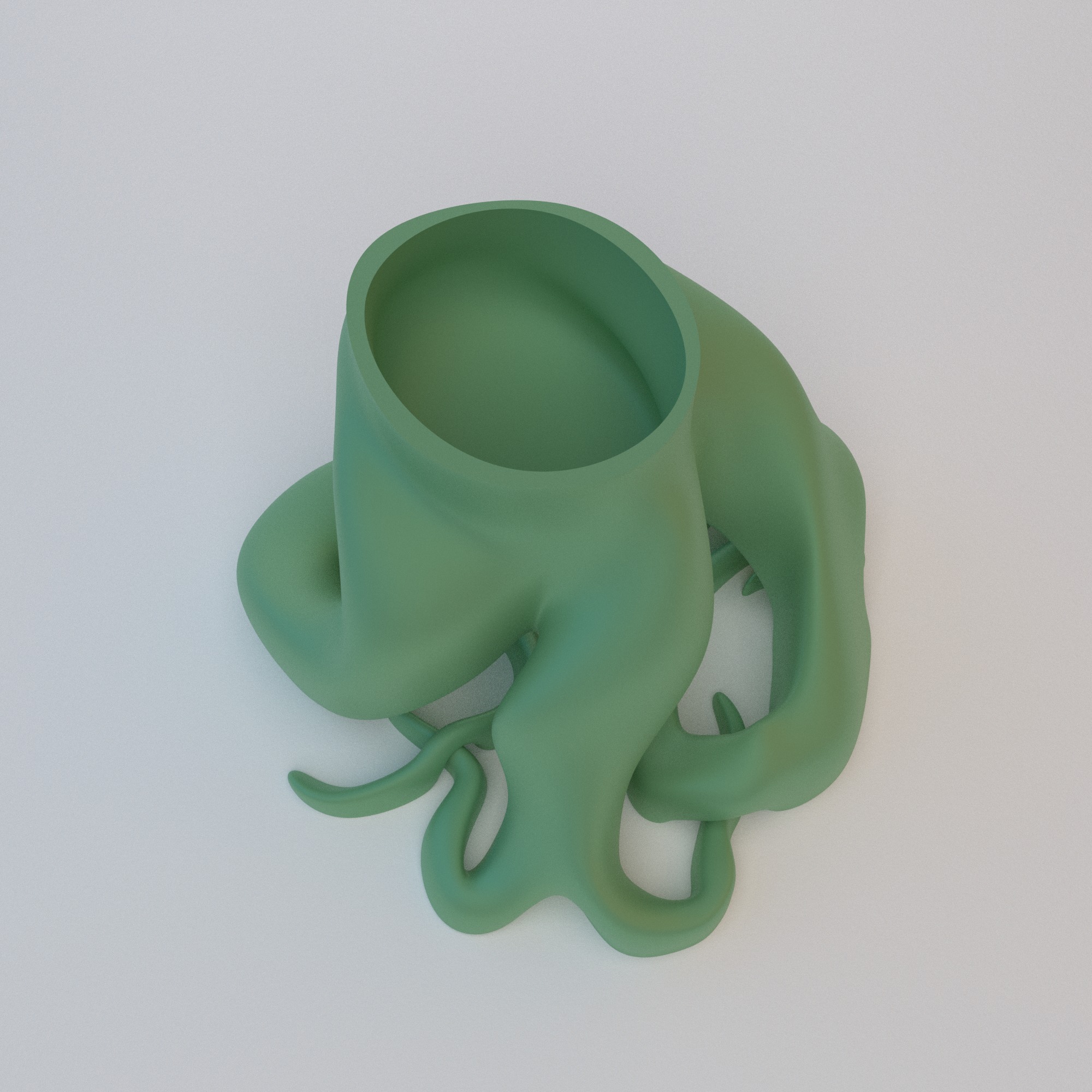 Root Desk Planter STL File - 098 3D print model_12
