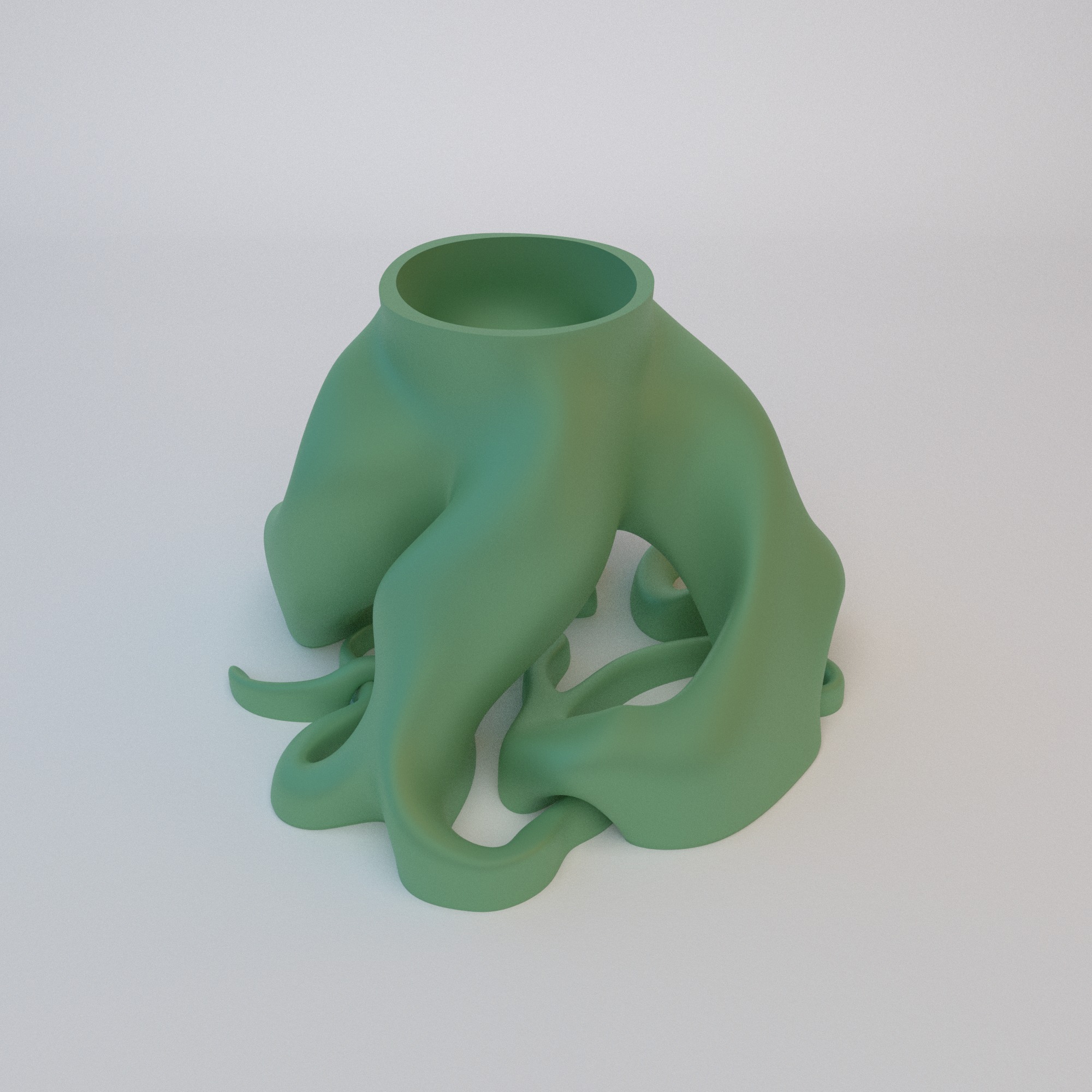 Root Desk Planter STL File - 098 3D print model_10