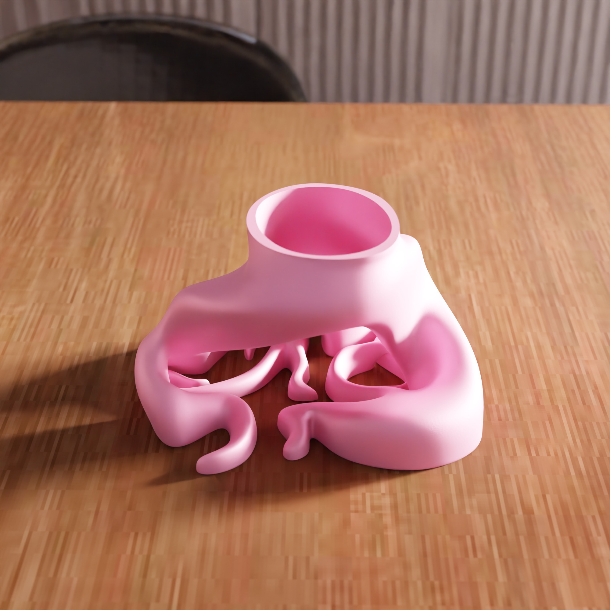 Root Desk Planter STL File - 098 3D print model_6