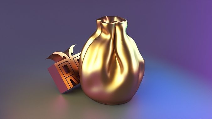bag vase free Free 3D print model
