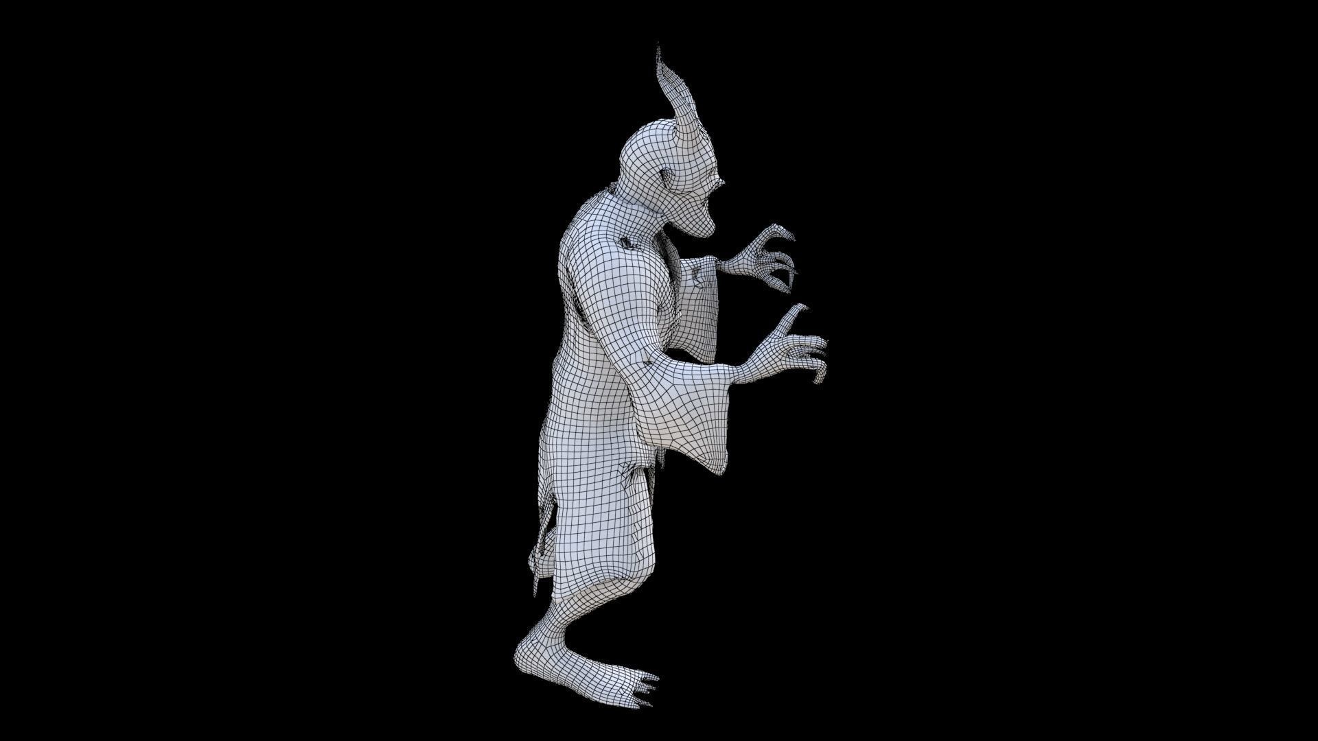 Aswang 3D model_6