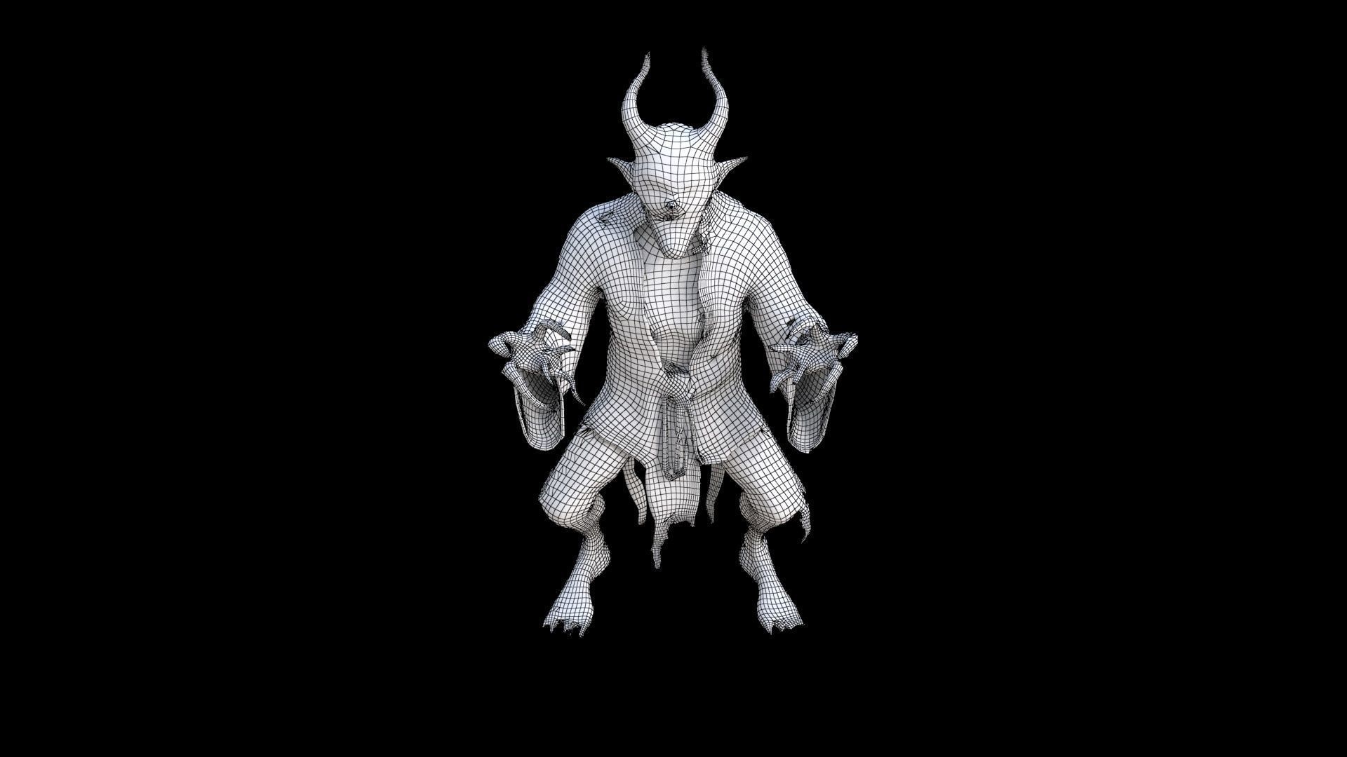 Aswang 3D model_7