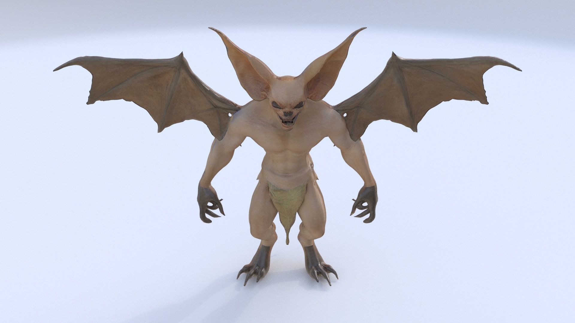 Bat Vampires 3D model_1