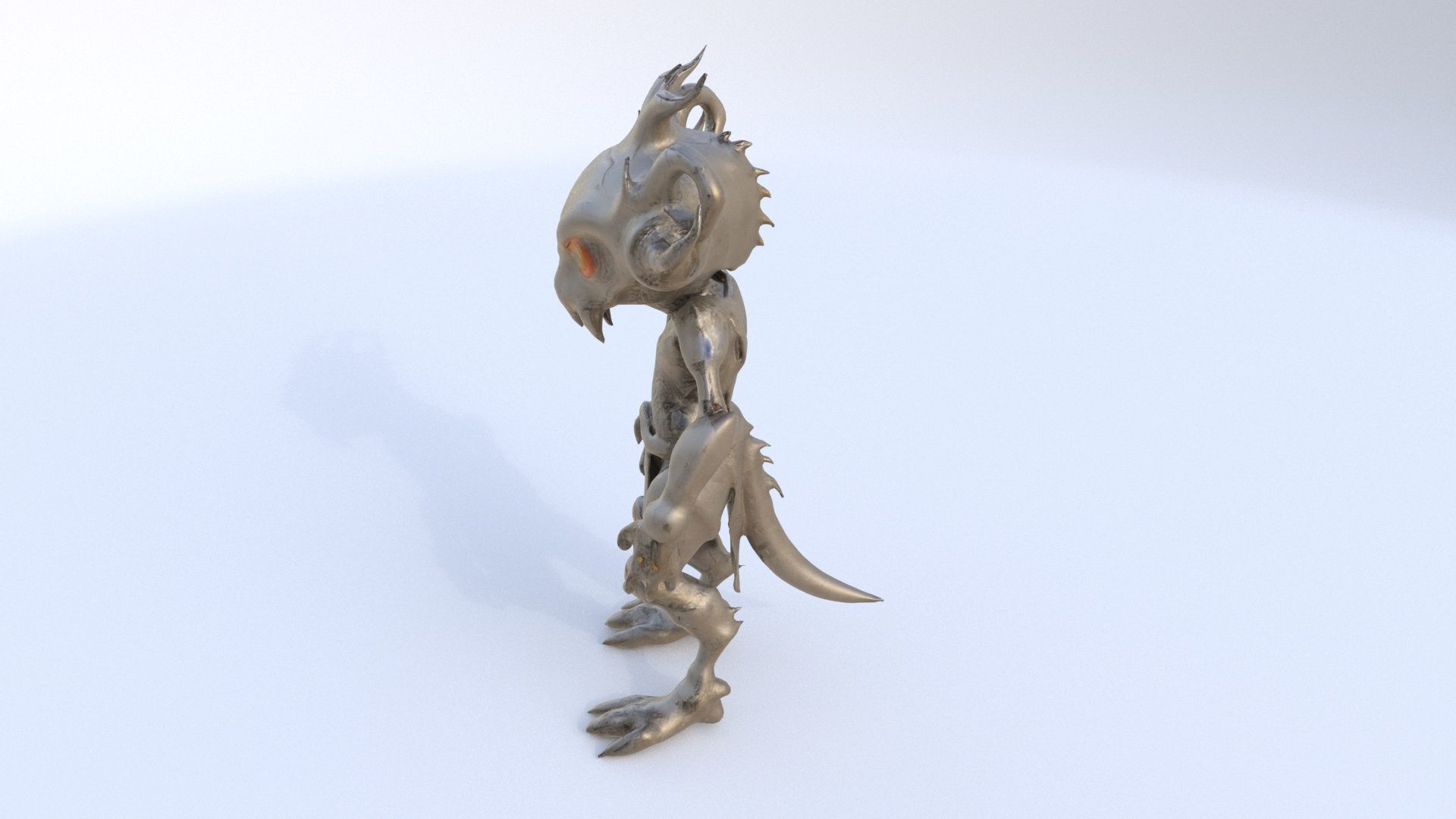 Cyborg Vampires 3D model_2