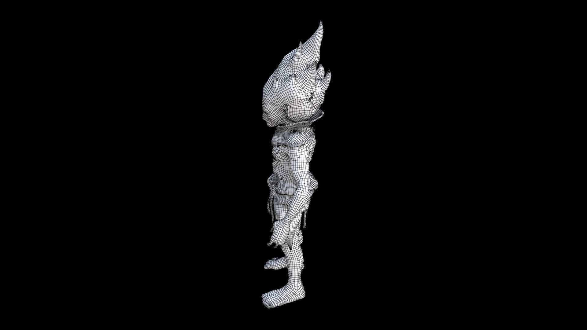 Fire Vampires 3D model_7