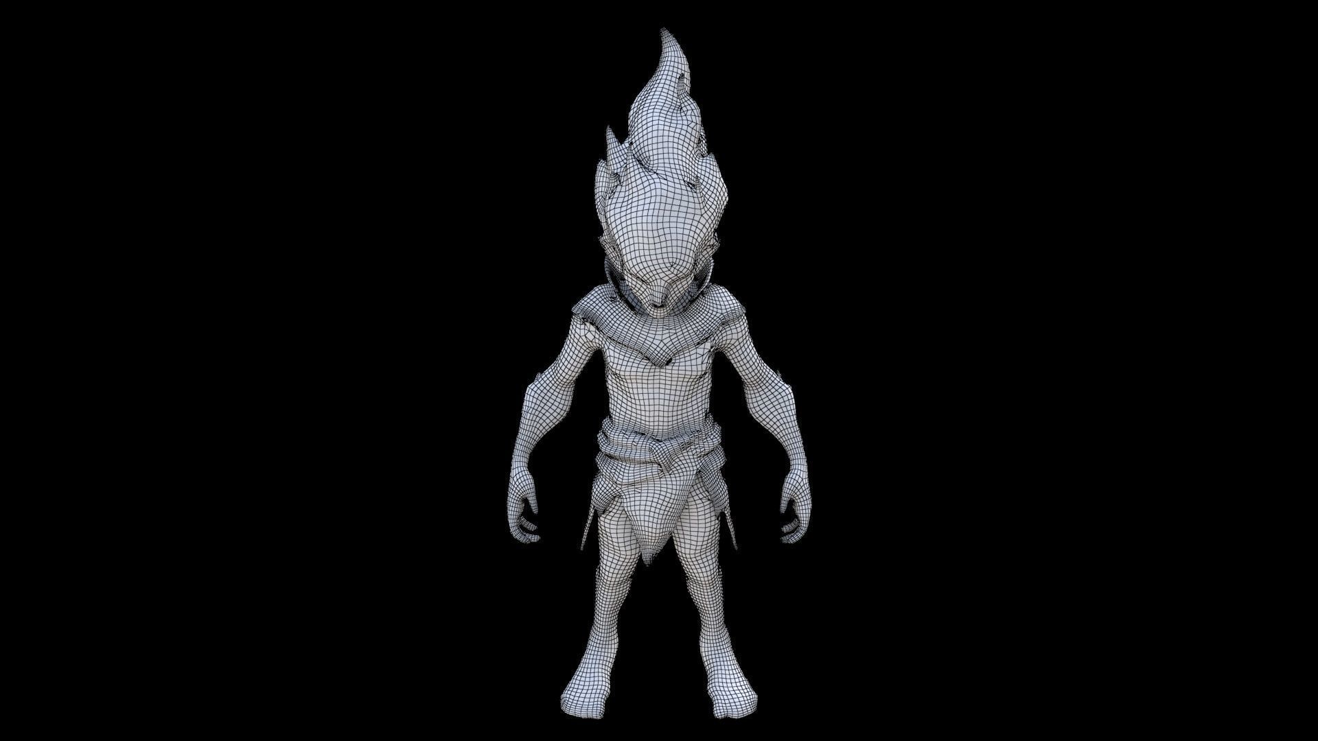 Fire Vampires 3D model_6