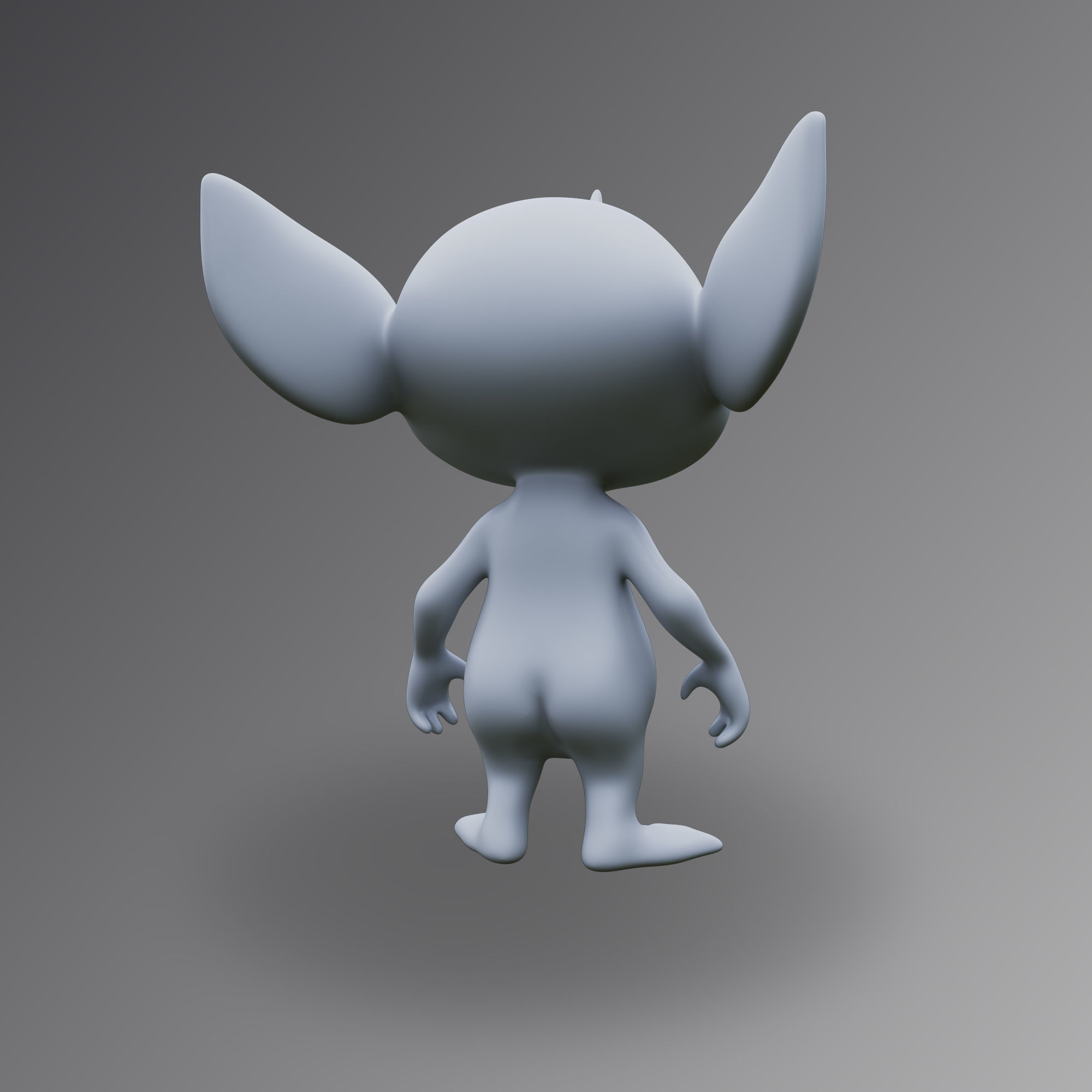 Alien  3D print model_3