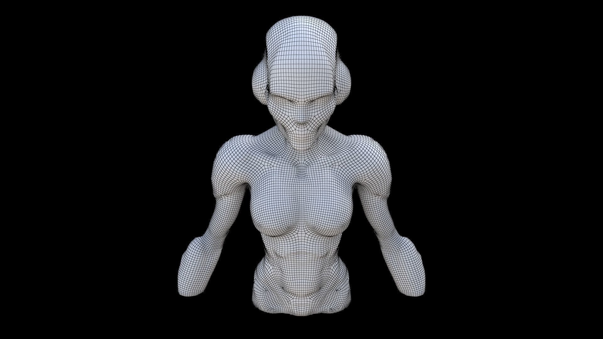 Science-Fiction Vampires 3D model_6