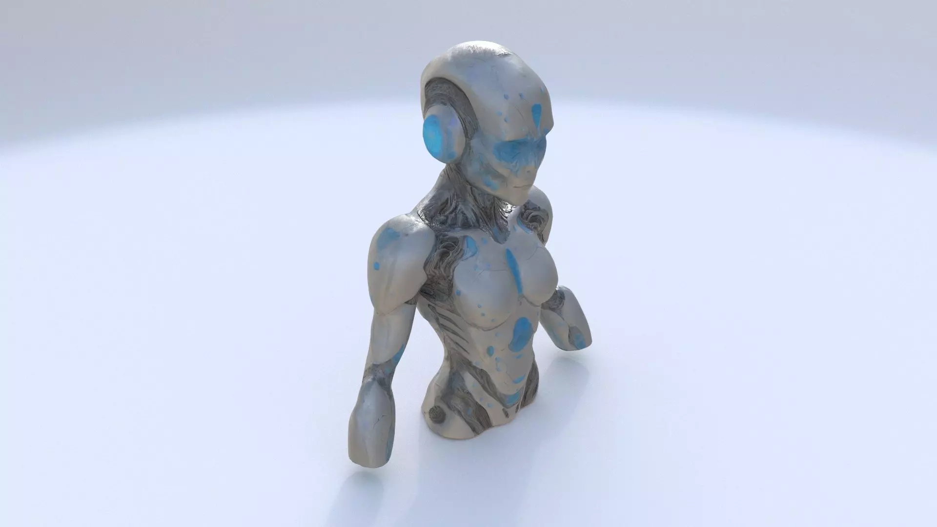 Science-Fiction Vampires 3D model_0