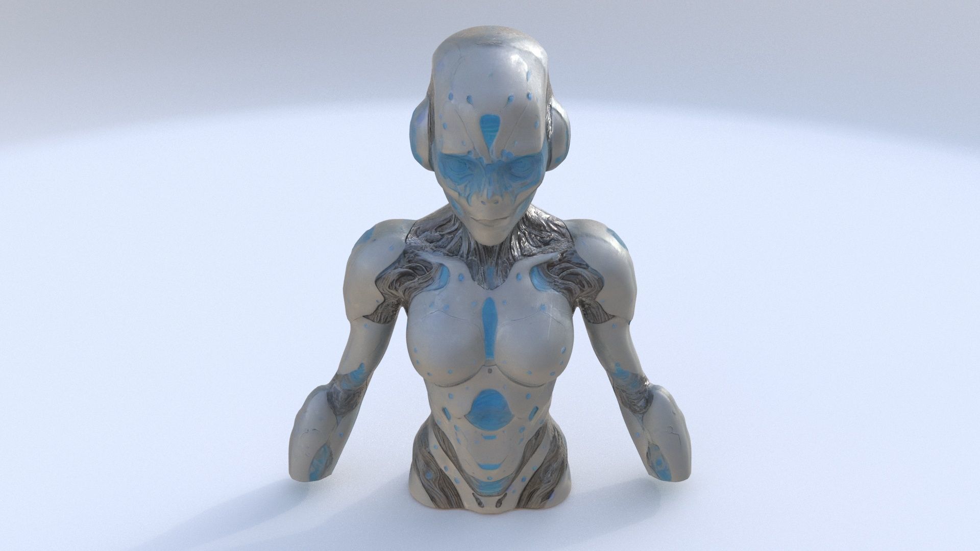 Science-Fiction Vampires 3D model_1