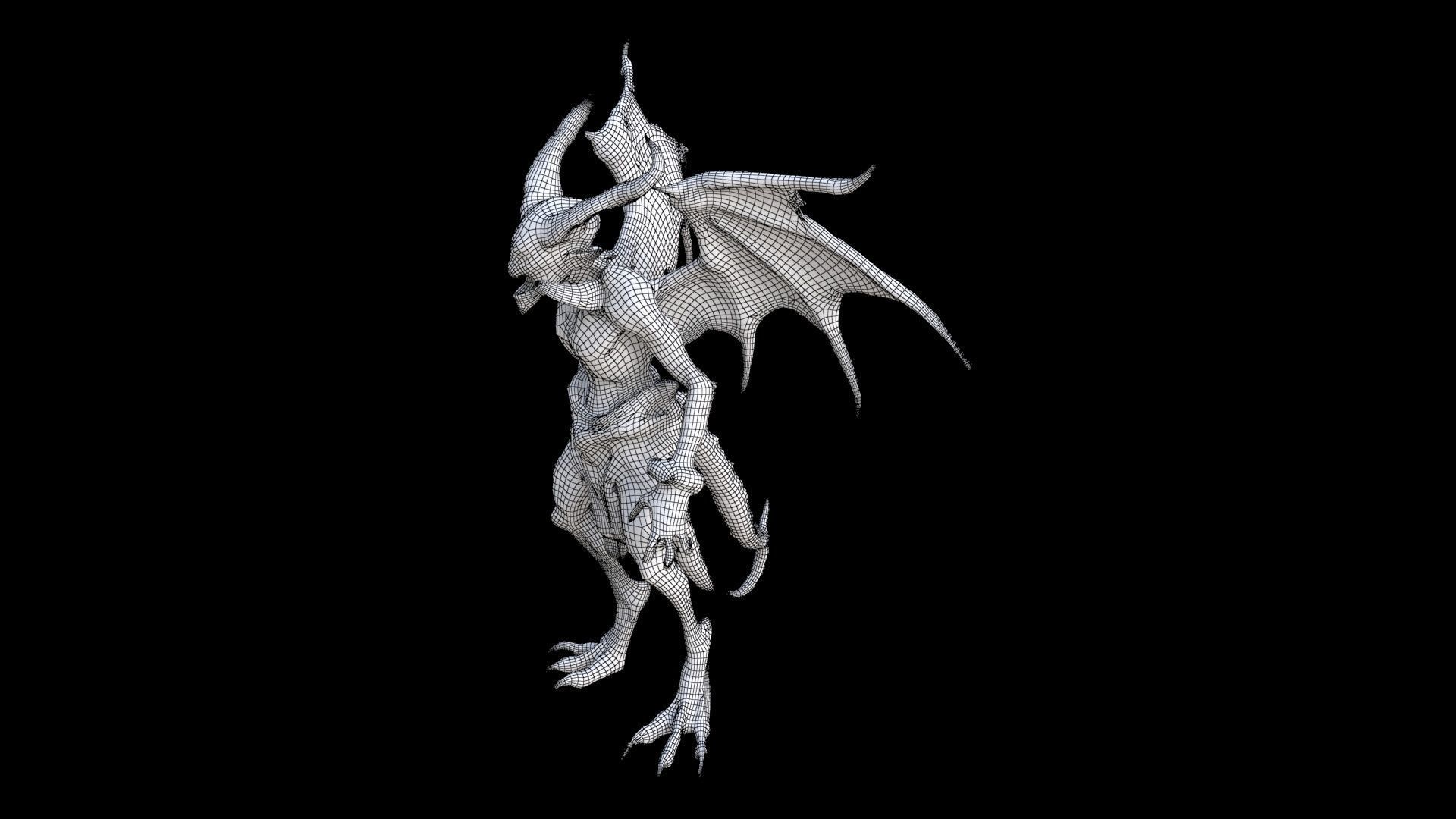 Strigoi 3D model_7