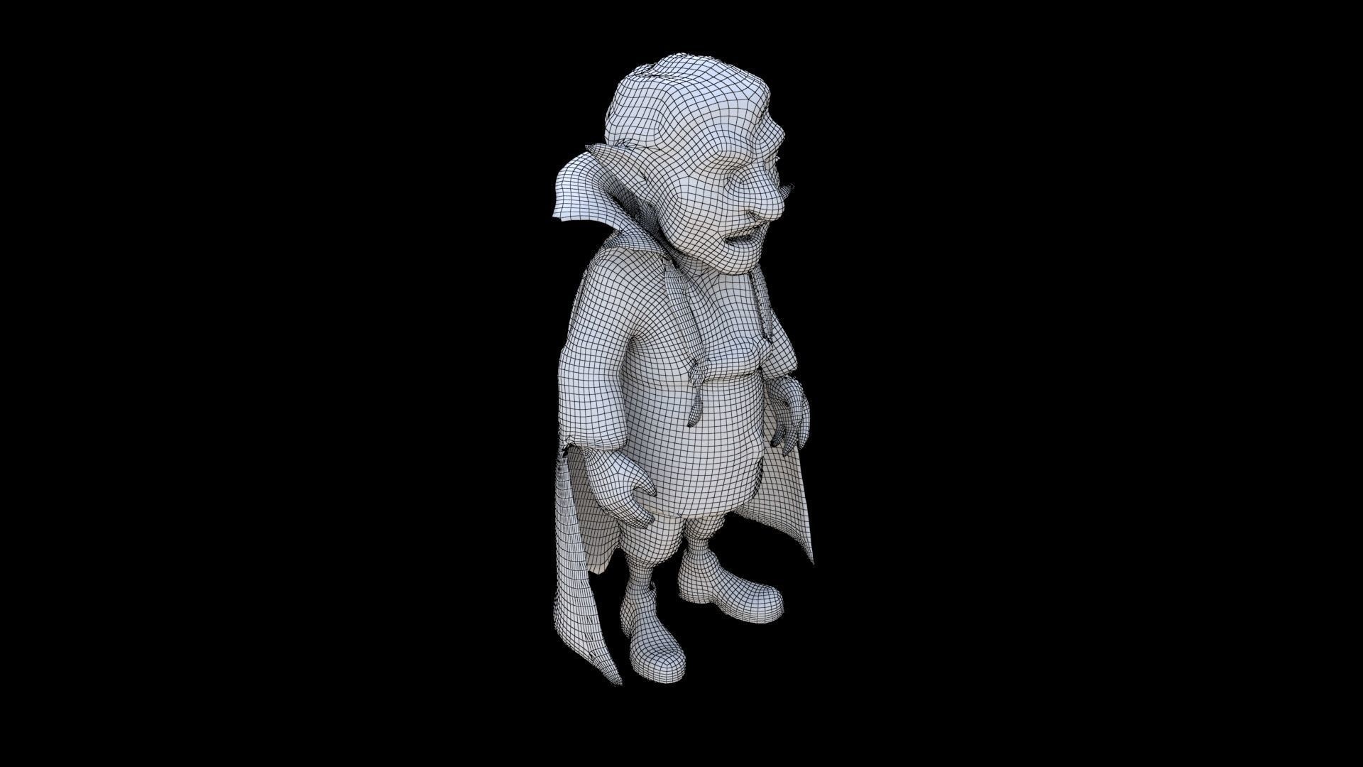 Upir 3D model_5