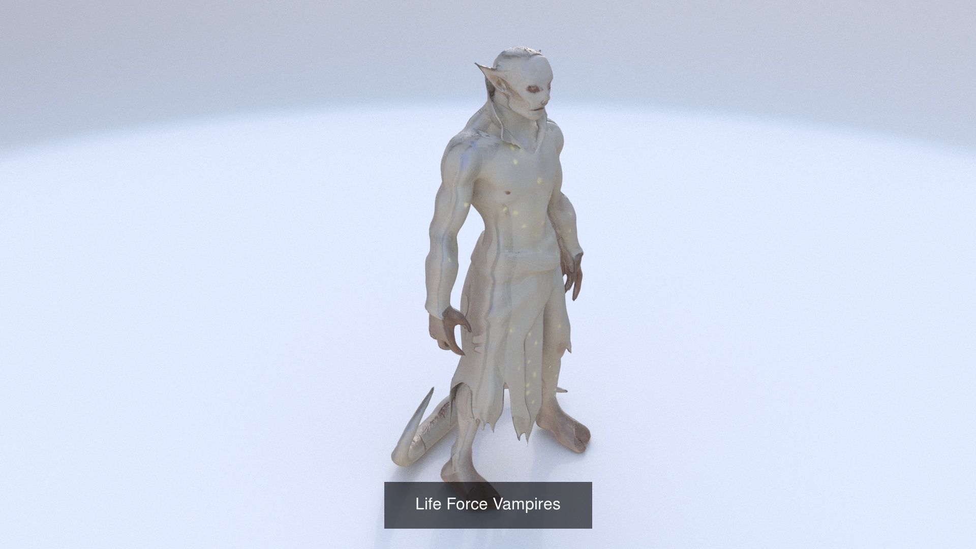 13 3D model of  vampire monsters 3D Model Collection_7