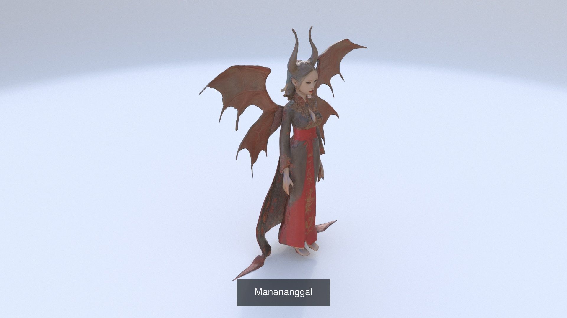 13 3D model of  vampire monsters 3D Model Collection_8