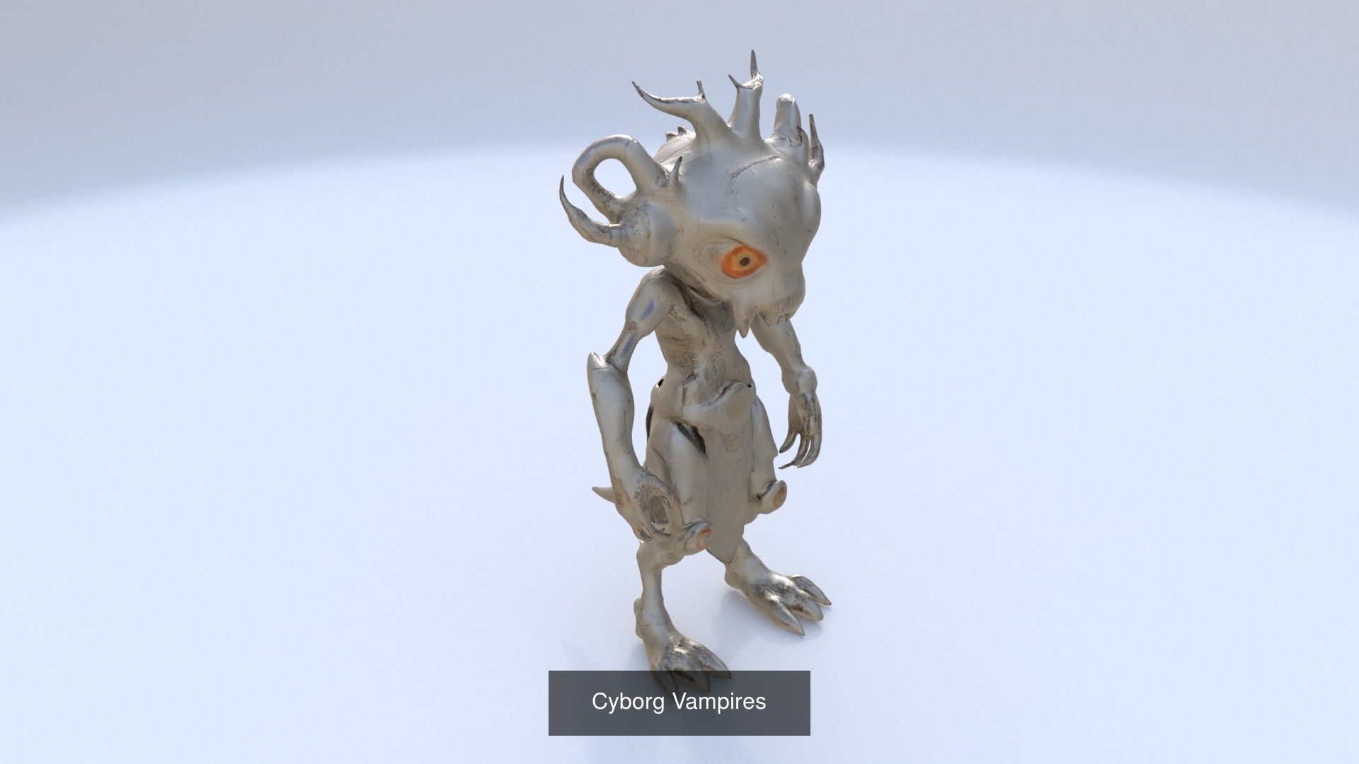 13 3D model of  vampire monsters 3D Model Collection_3