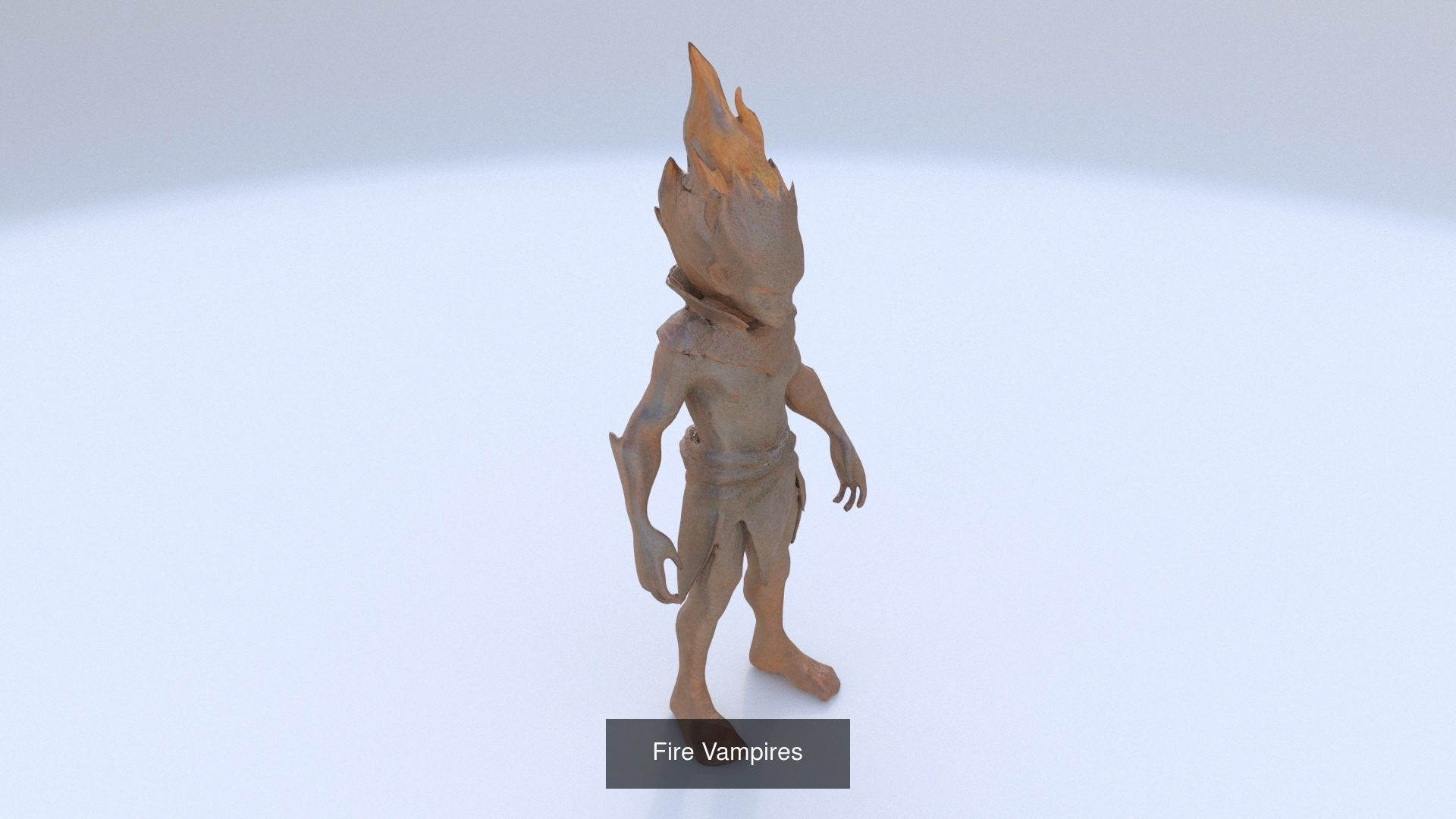 13 3D model of  vampire monsters 3D Model Collection_6