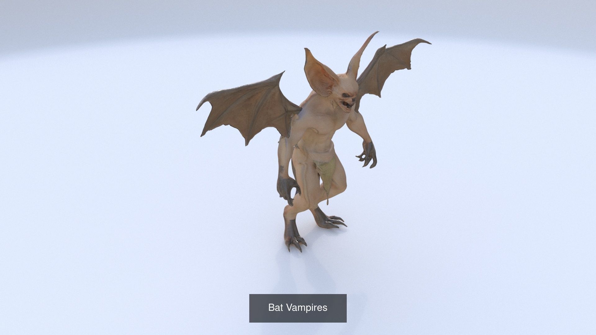 13 3D model of  vampire monsters 3D Model Collection_2