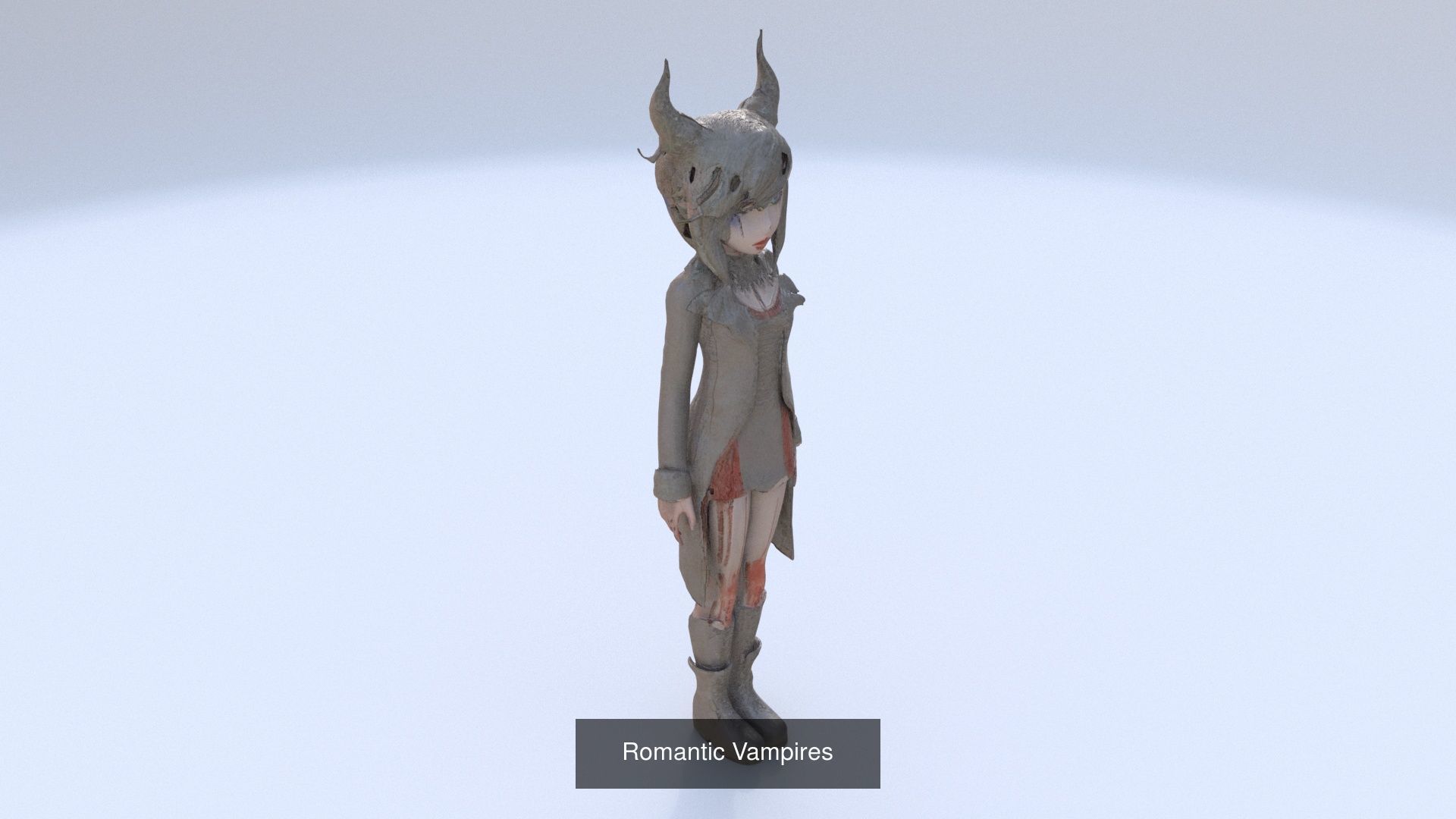 13 3D model of  vampire monsters 3D Model Collection_10
