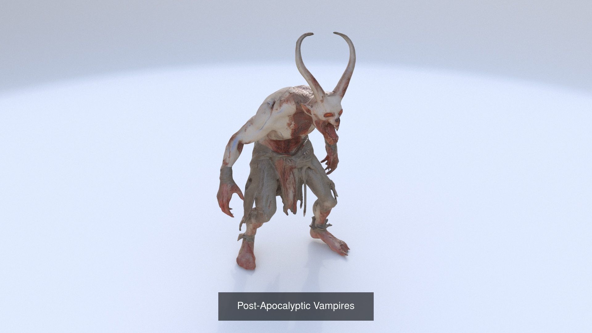 13 3D model of  vampire monsters 3D Model Collection_9