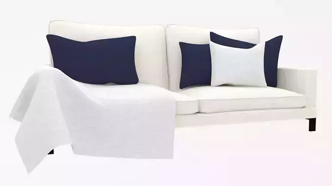 white sofa