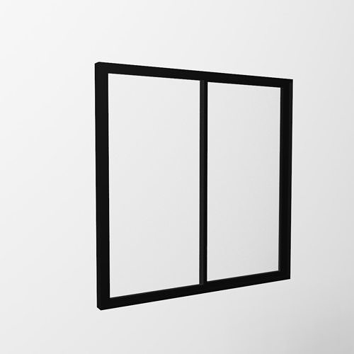 small building window Free low-poly 3D model