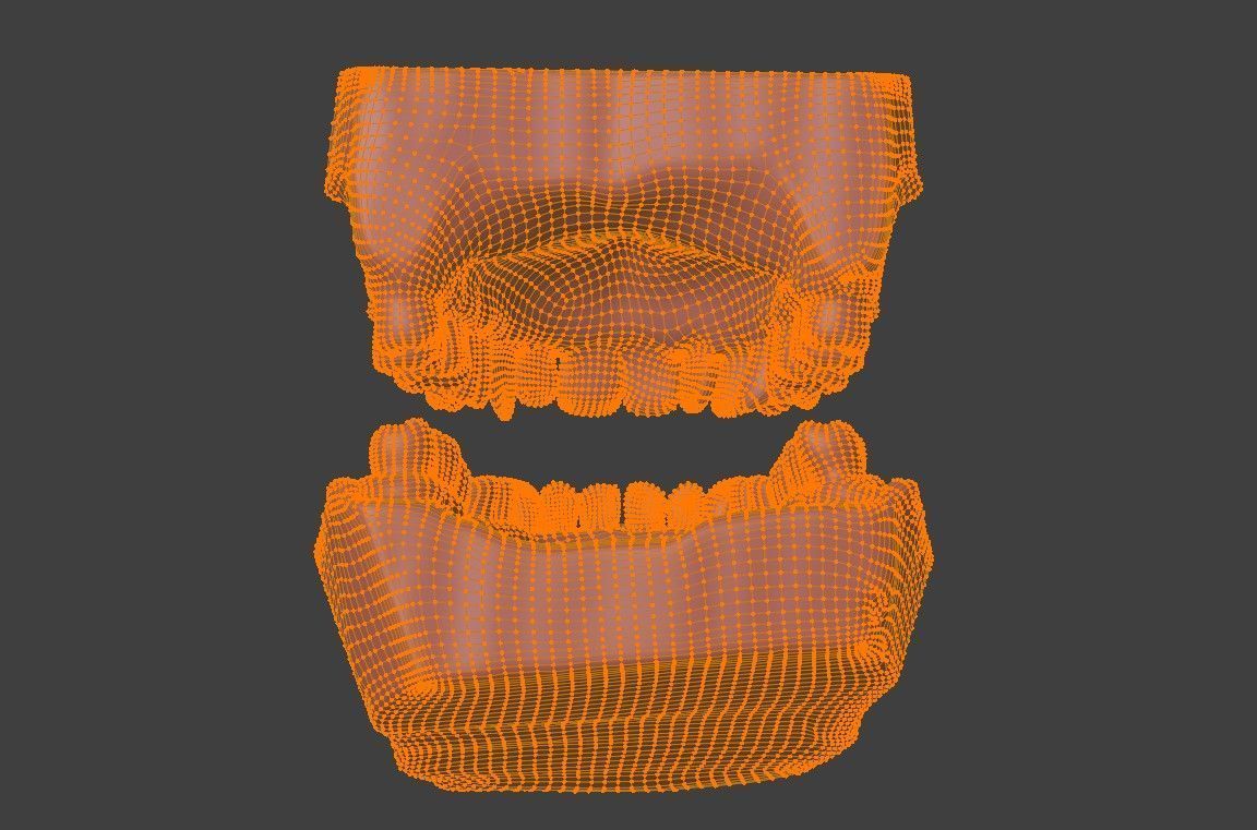 3D Model of Mouth with Teeth 3D model_7