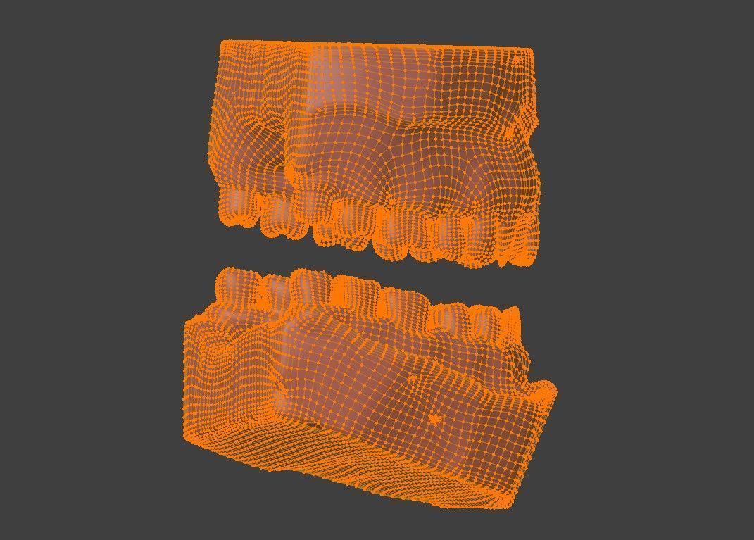 3D Model of Mouth with Teeth 3D model_8
