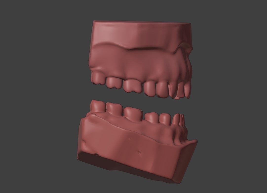 3D Model of Mouth with Teeth 3D model_4