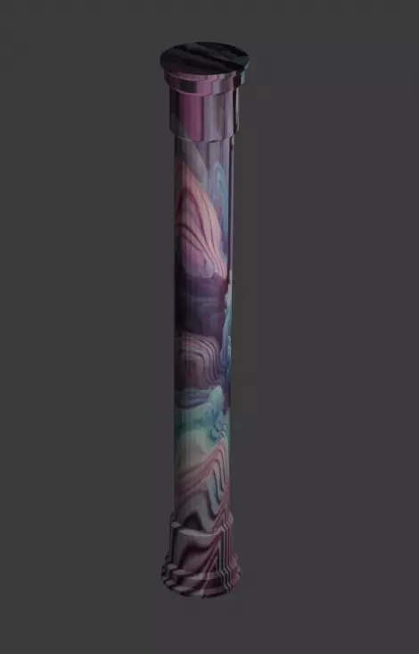 VHS Column Free 3D model