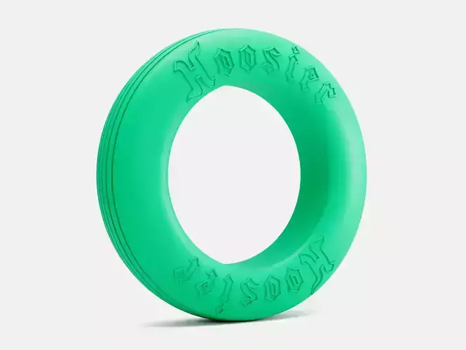 15x5 Hoosier Front Runner Tire 3D print model