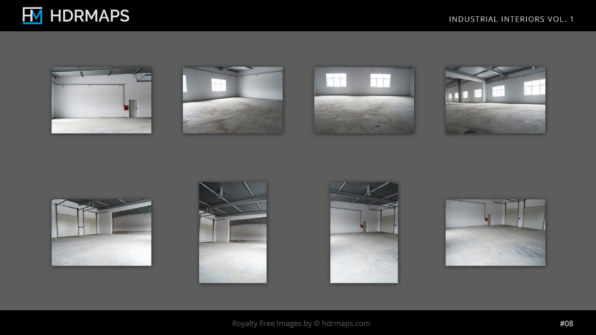 Industrial Interiors  1 - 10 HDRI Maps pack  Texture_8