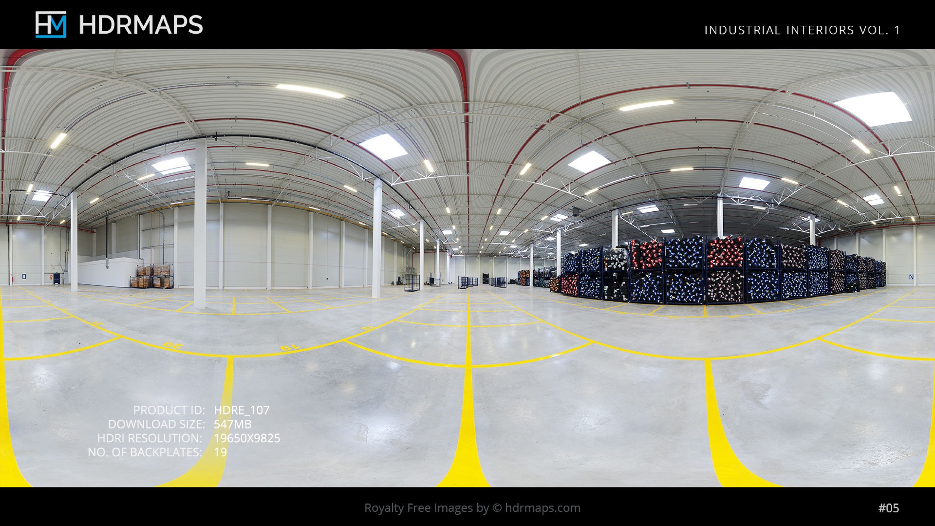 Industrial Interiors  1 - 10 HDRI Maps pack  Texture_5