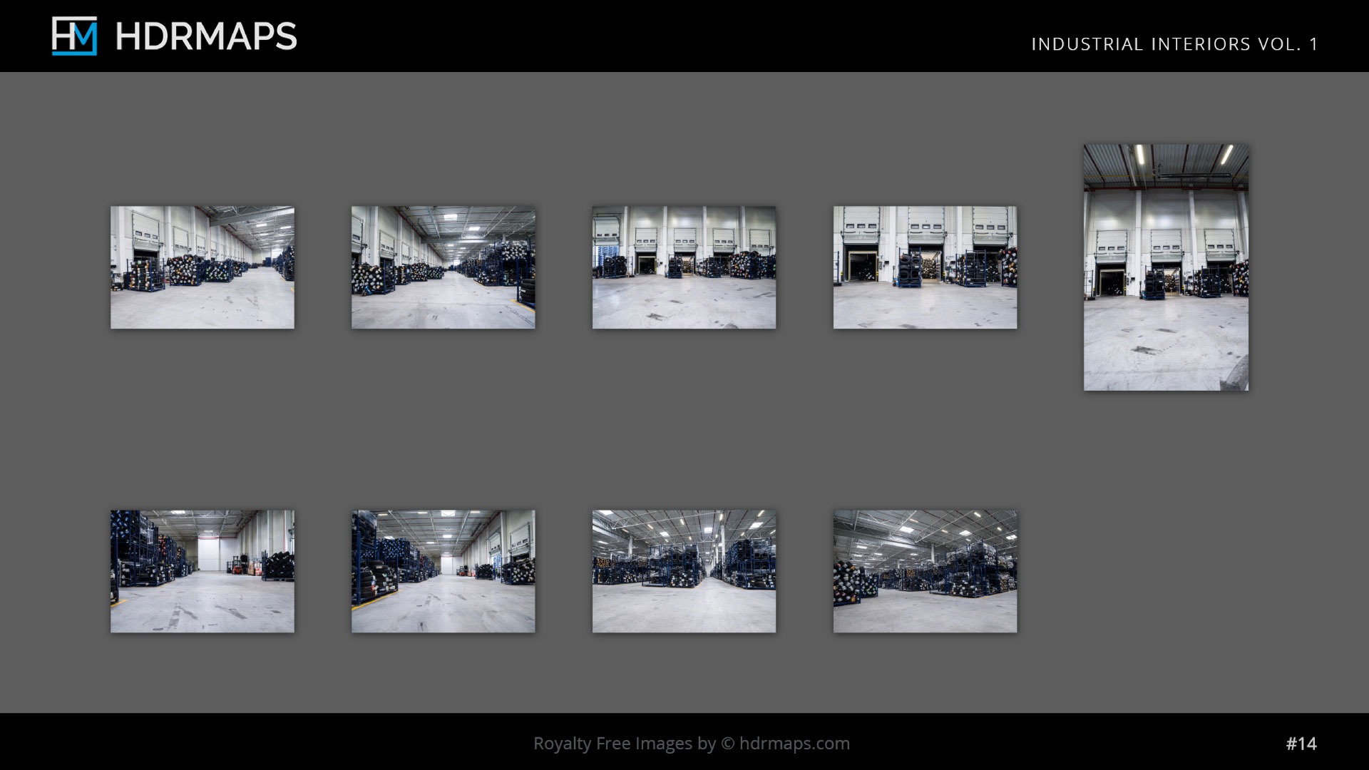 Industrial Interiors  1 - 10 HDRI Maps pack  Texture_14