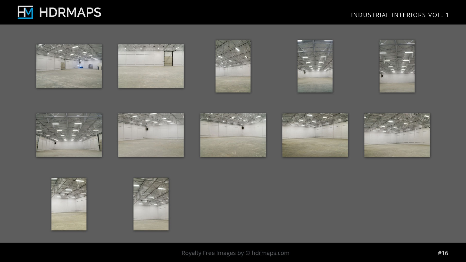 Industrial Interiors  1 - 10 HDRI Maps pack  Texture_16